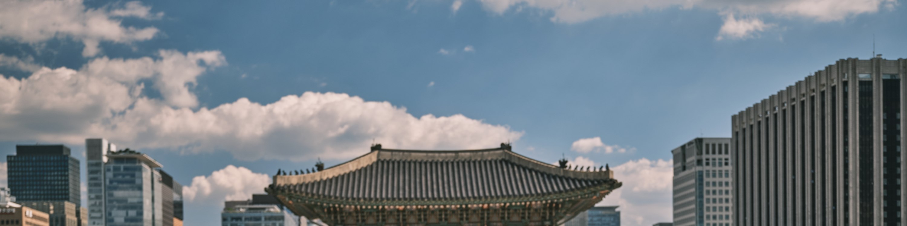 飽覽傳統宮殿與現代建築交織而成的美景
