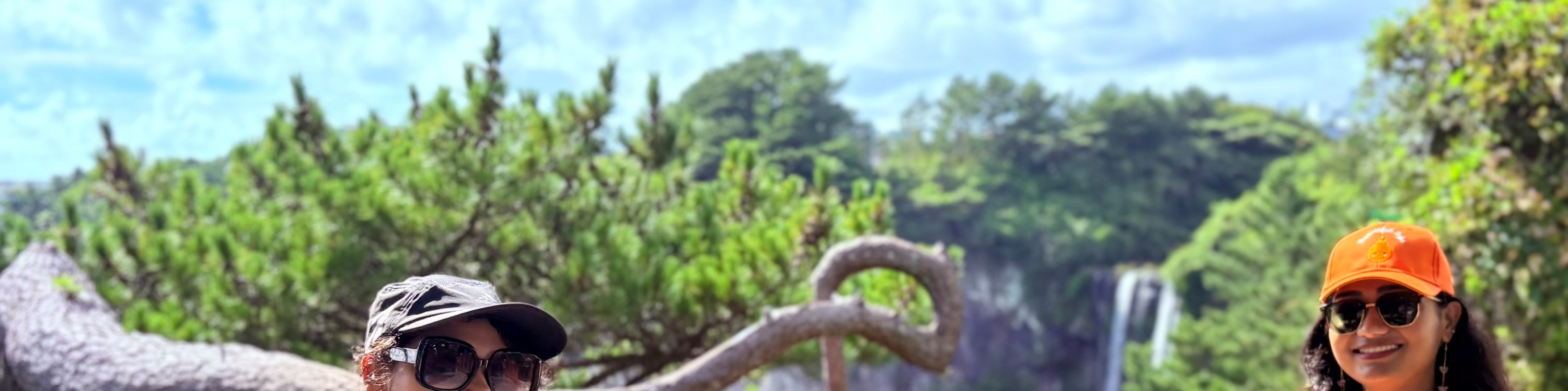 正房瀑布，韓國唯一一個直接落入大海的瀑布