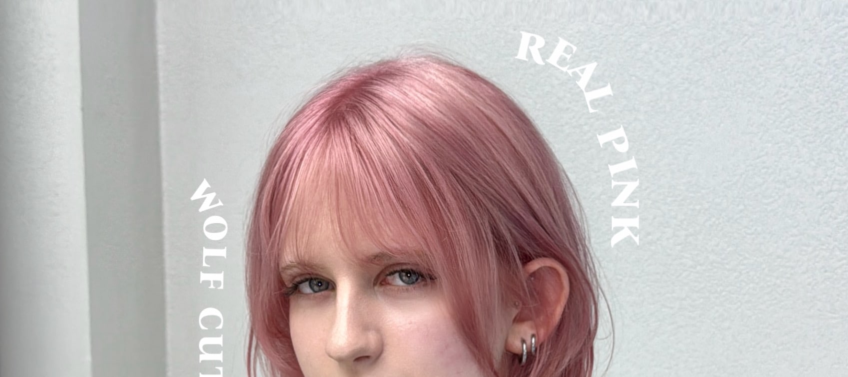 K-Beauty 韓系個人造型體驗 — 真實粉紅狼剪