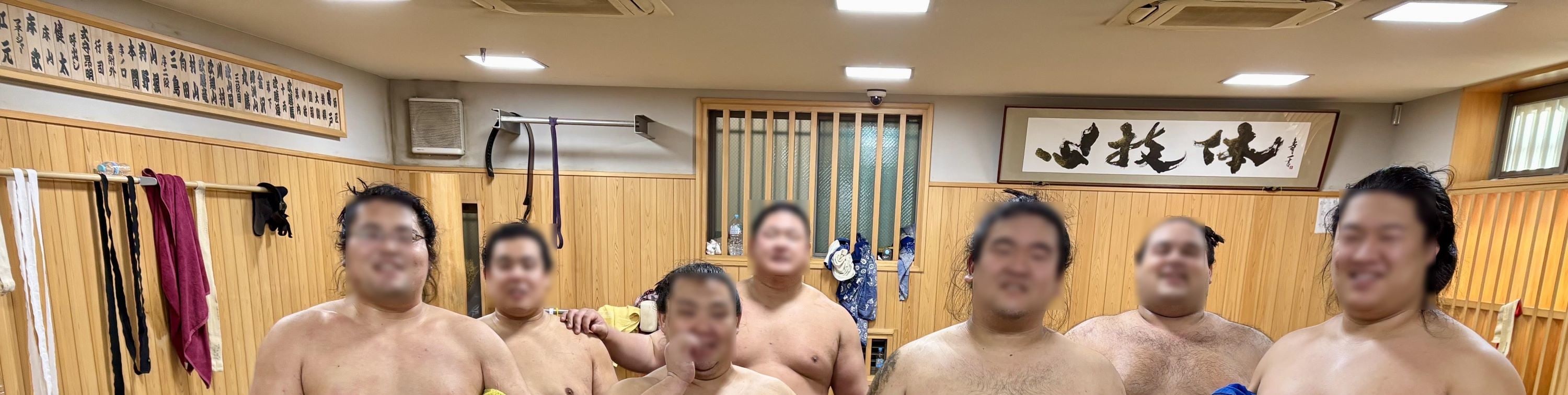 東京晨間觀看相撲練習體驗