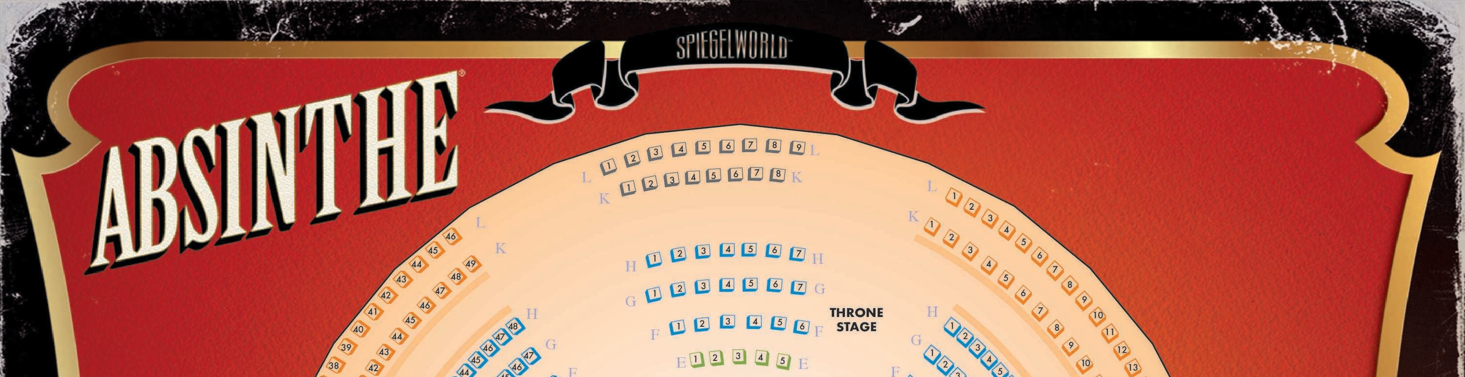 拉斯維加斯苦艾酒秀門票 (Absinthe Show Ticket in Las Vegas)