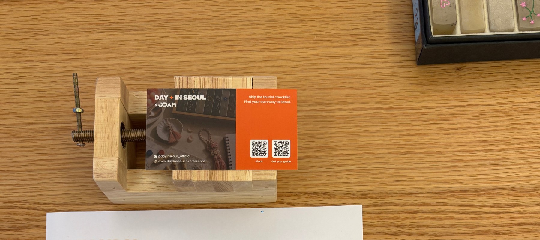 [Seoul Haebangchon] Korean Name Seal Making(Your Personalized Seal) - Thumbnail 2