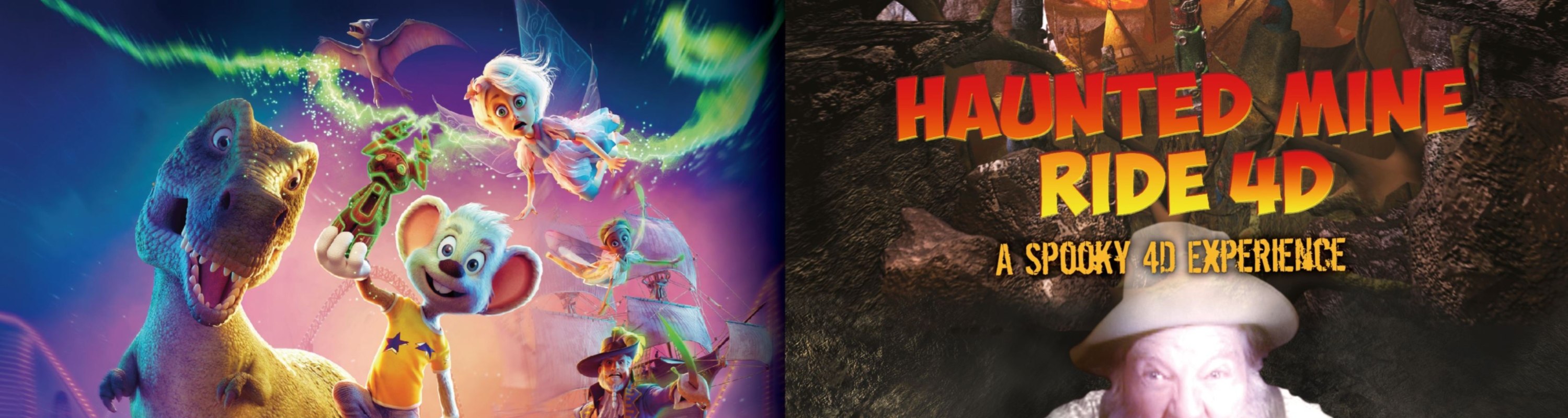 聖淘沙 4D 探險樂園等您來體驗，全家大小一同暢玩刺激的 4D 遊樂設施！