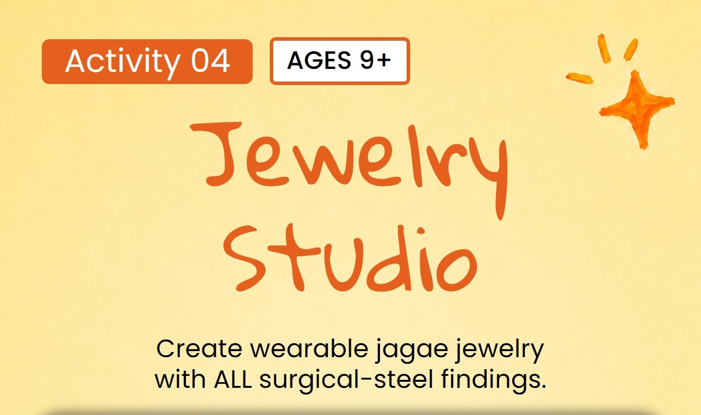 Kids Cultural Craft Workshop in Seoul: Mother-of-Pearl & Stamps - Thumbnail 18