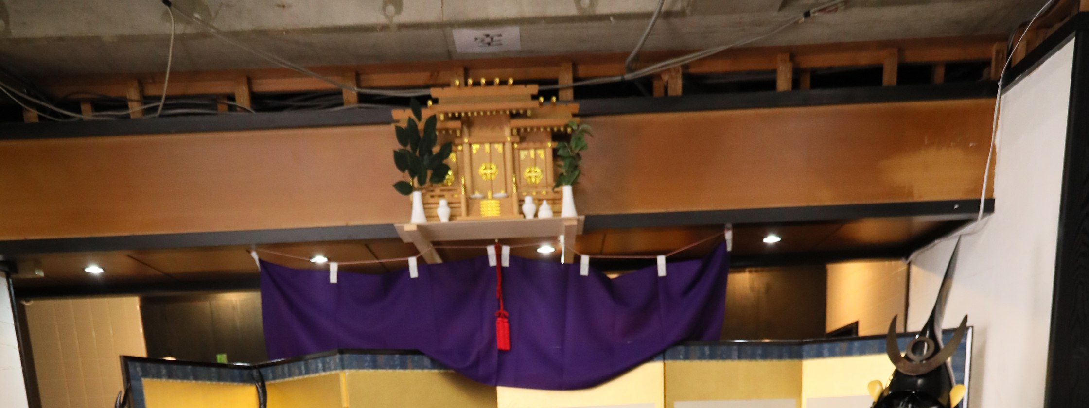 在大阪學習武士道和禪宗的武士書法