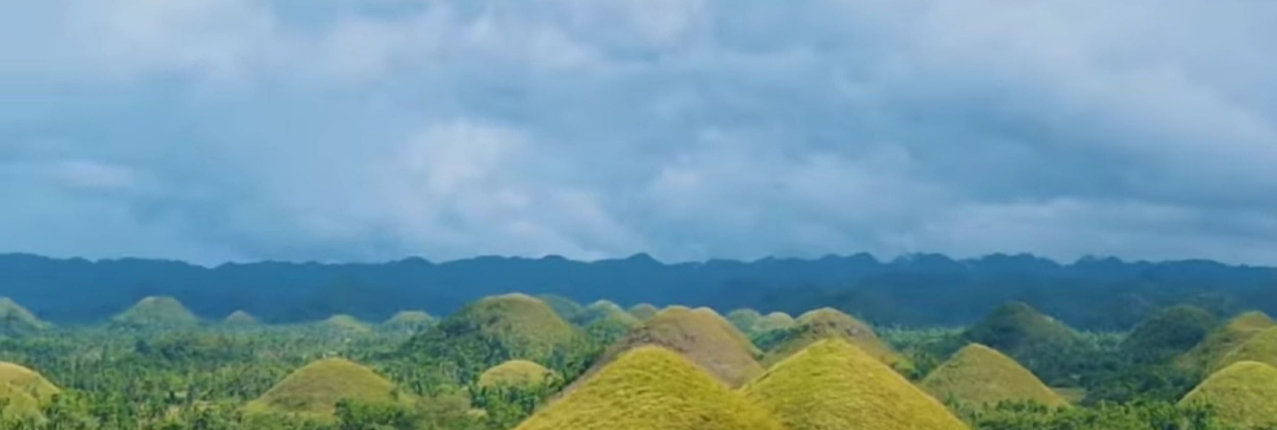 view of chocolate hills