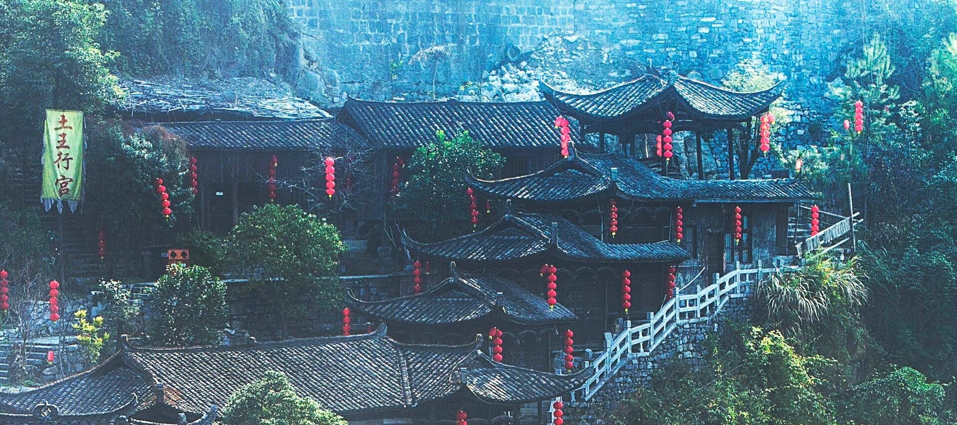 吊腳樓群 吊腳樓群