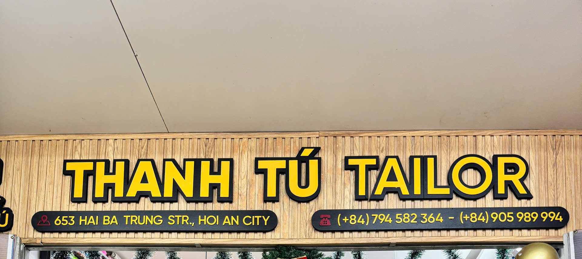 會安Thanh Tu Tailor定製服裝現金券