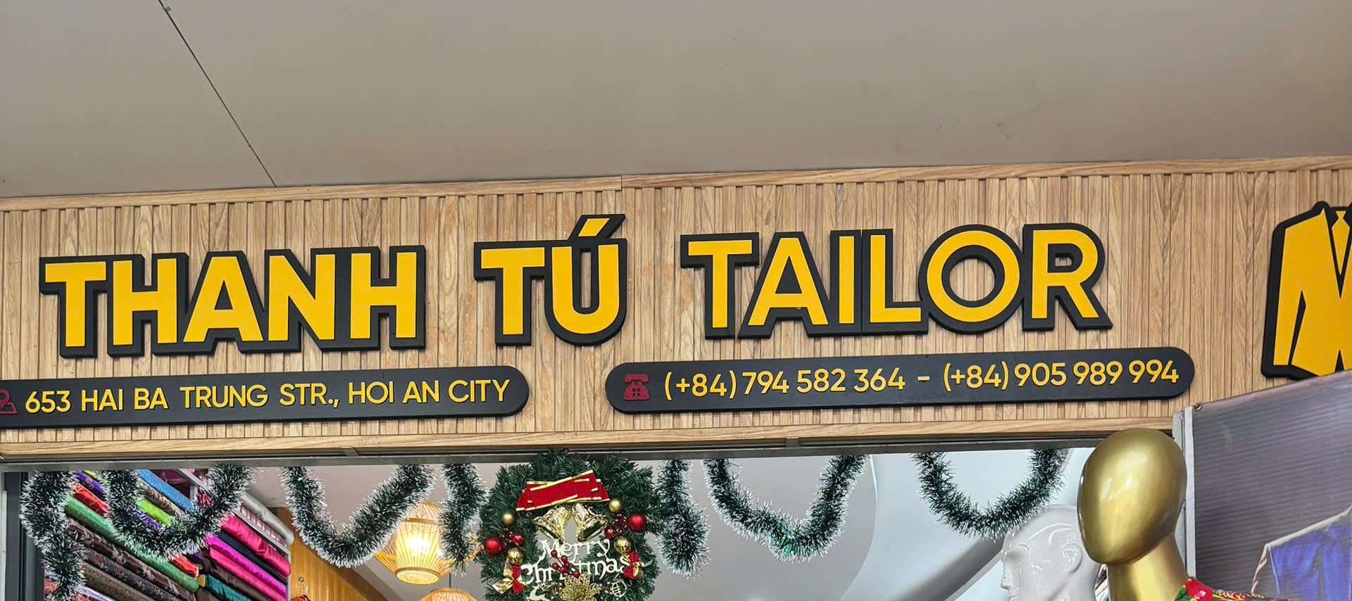 會安Thanh Tu Tailor定製服裝現金券