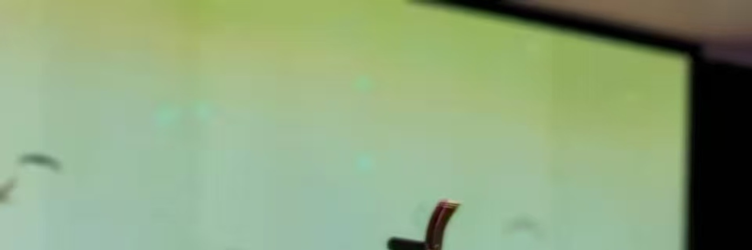 樂師持板胡演奏，著淺白衣褲，背景是青綠山水屏，神情投入，盡顯傳統樂器演奏的專注與韻味