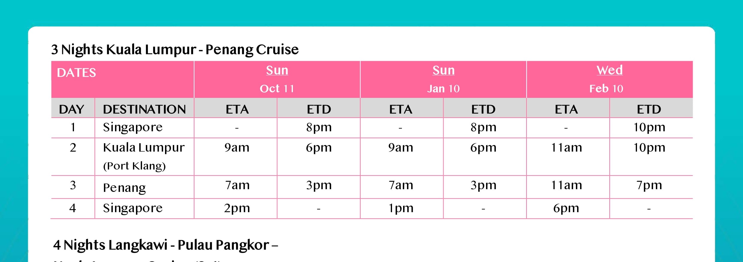 Star Voyager StarCruises from Singapore - Thumbnail 21