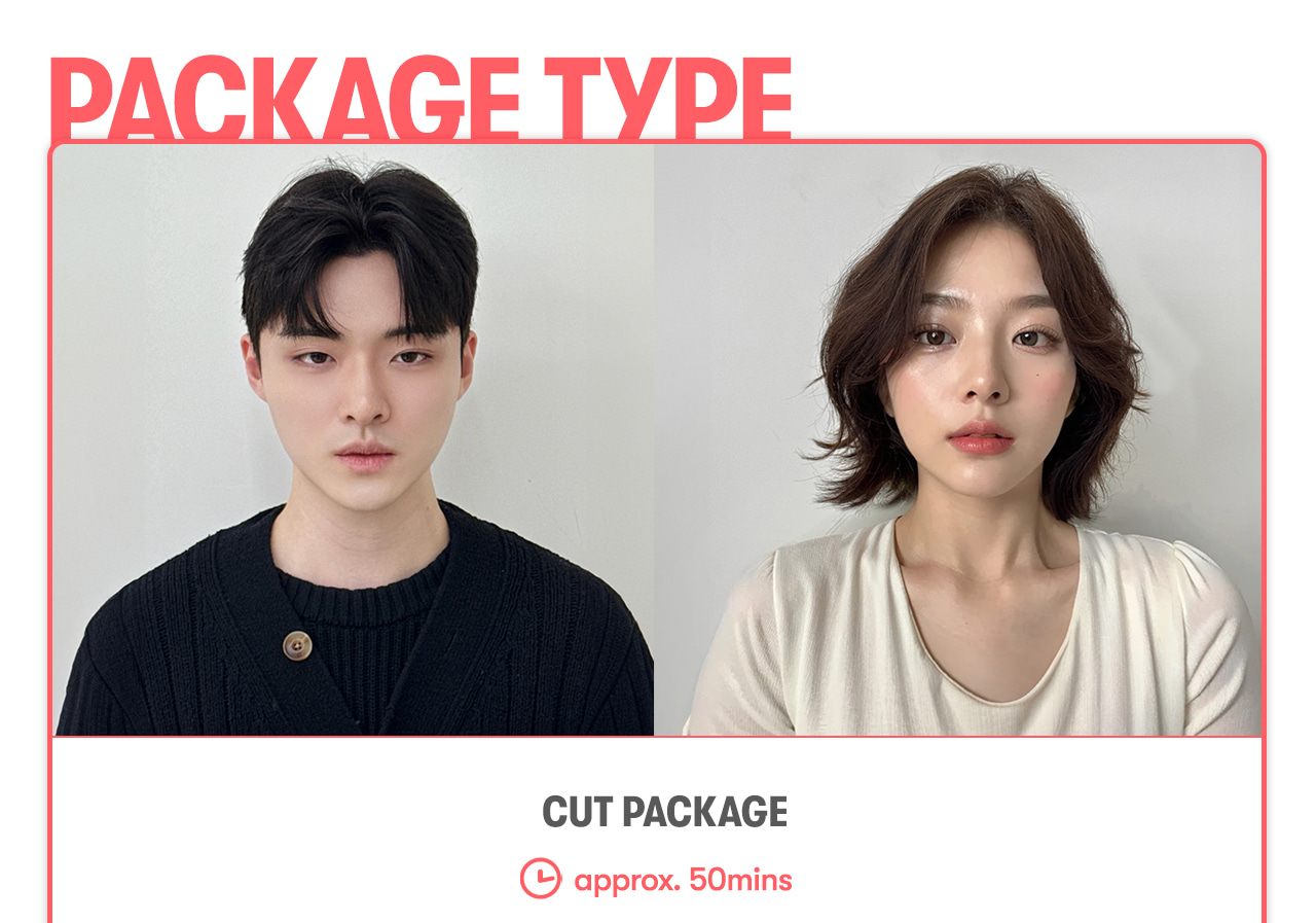 Myeong-dong Hairstyling Experience at Herique (Franck Provost)