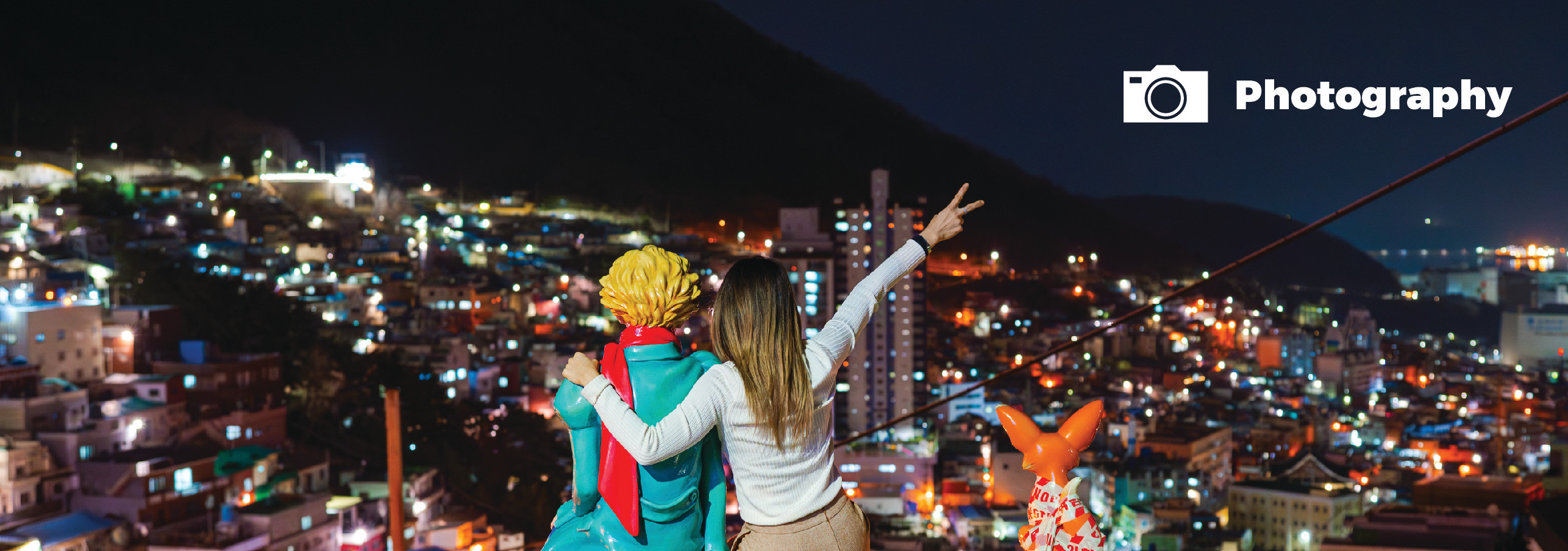 釜山夜遊包含快照
