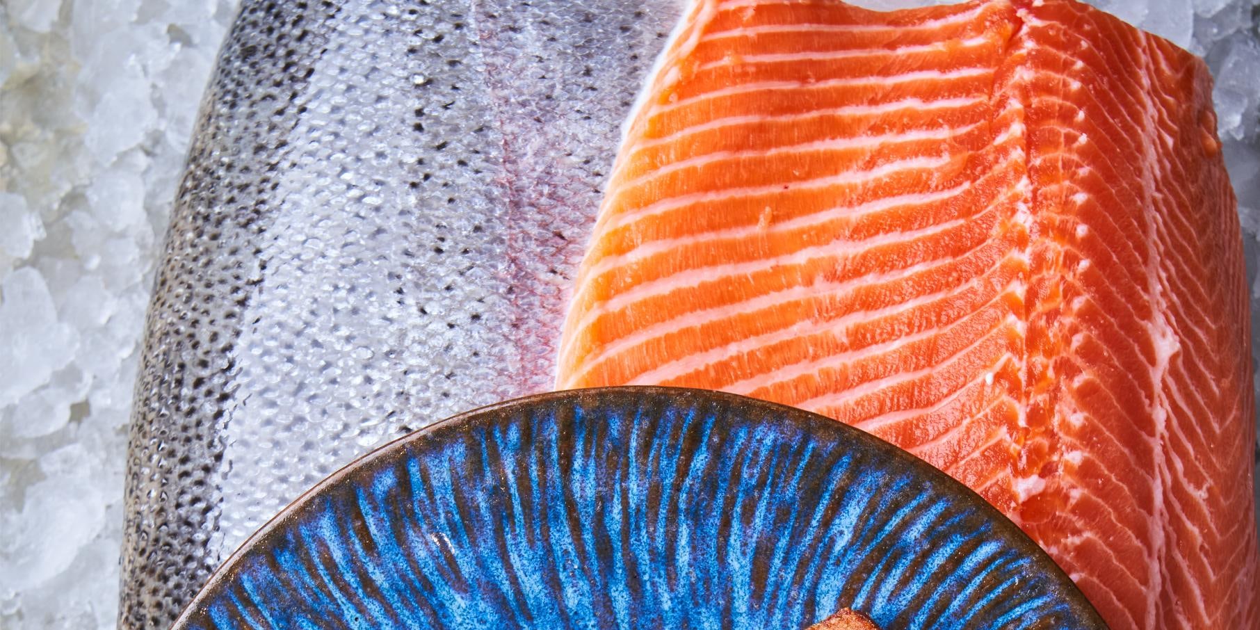 香煎挪威峽灣鱒魚配柚子泡沫