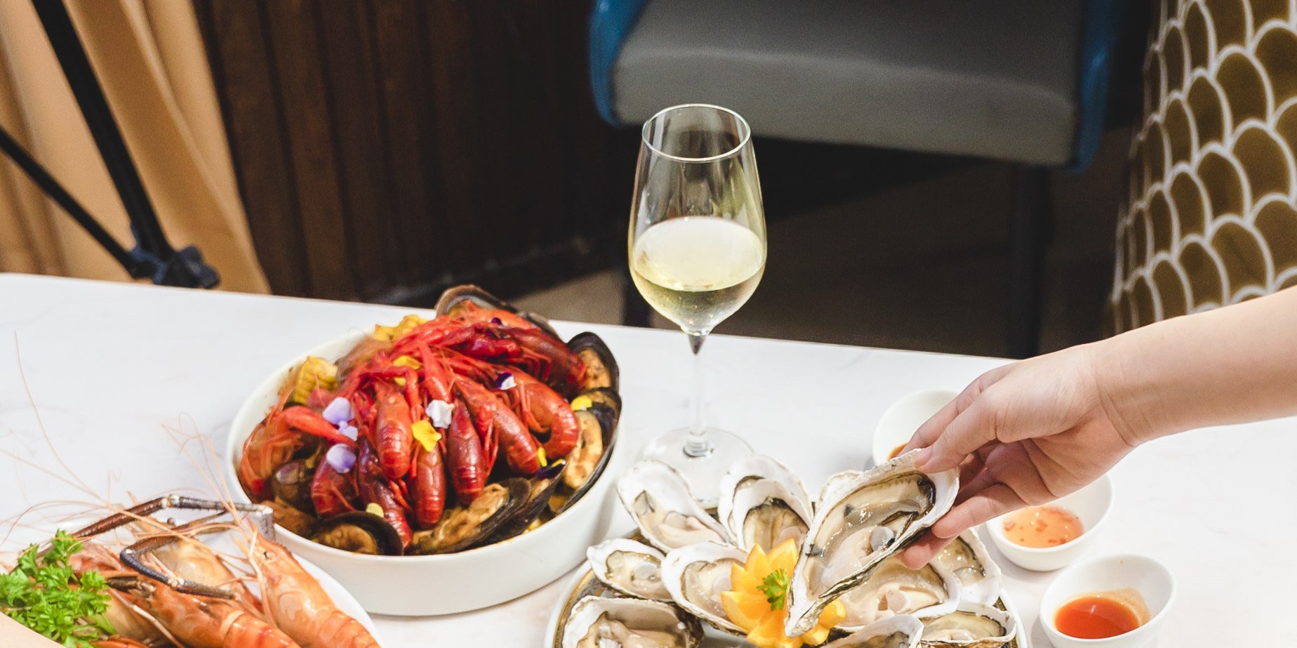 Seafood Buffet at 5-star La Vela Saigon Hotel  - Thumbnail 28