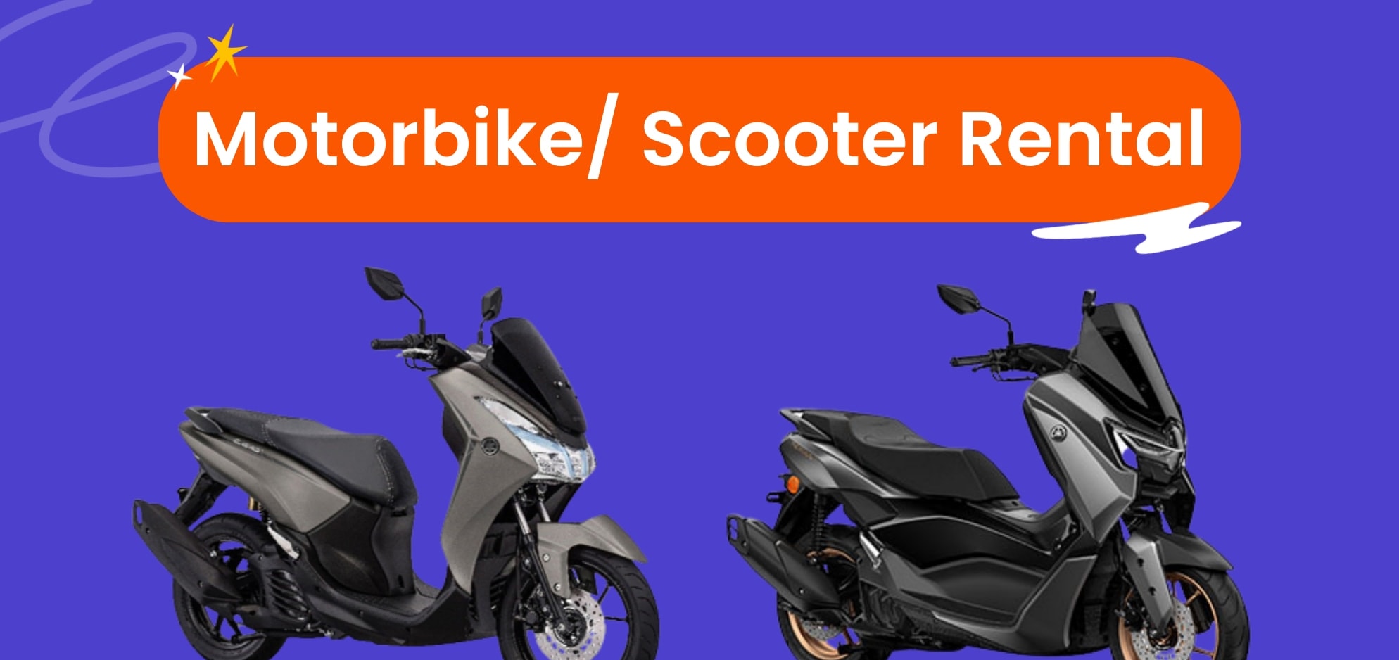 Scooter & Motorbike Rental in Bandung