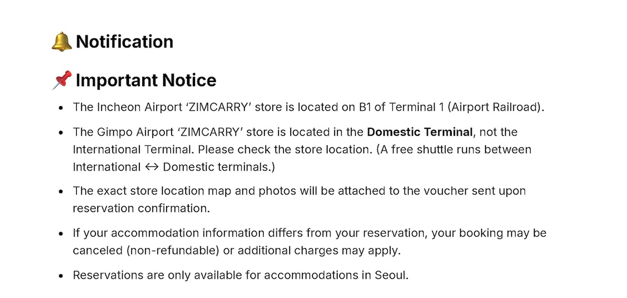 Seoul Luggage Delivery Service: From/To Seoul KTX Station, Seoul Express Bus Terminal, Gimpo Domestic Airport, and Hotels