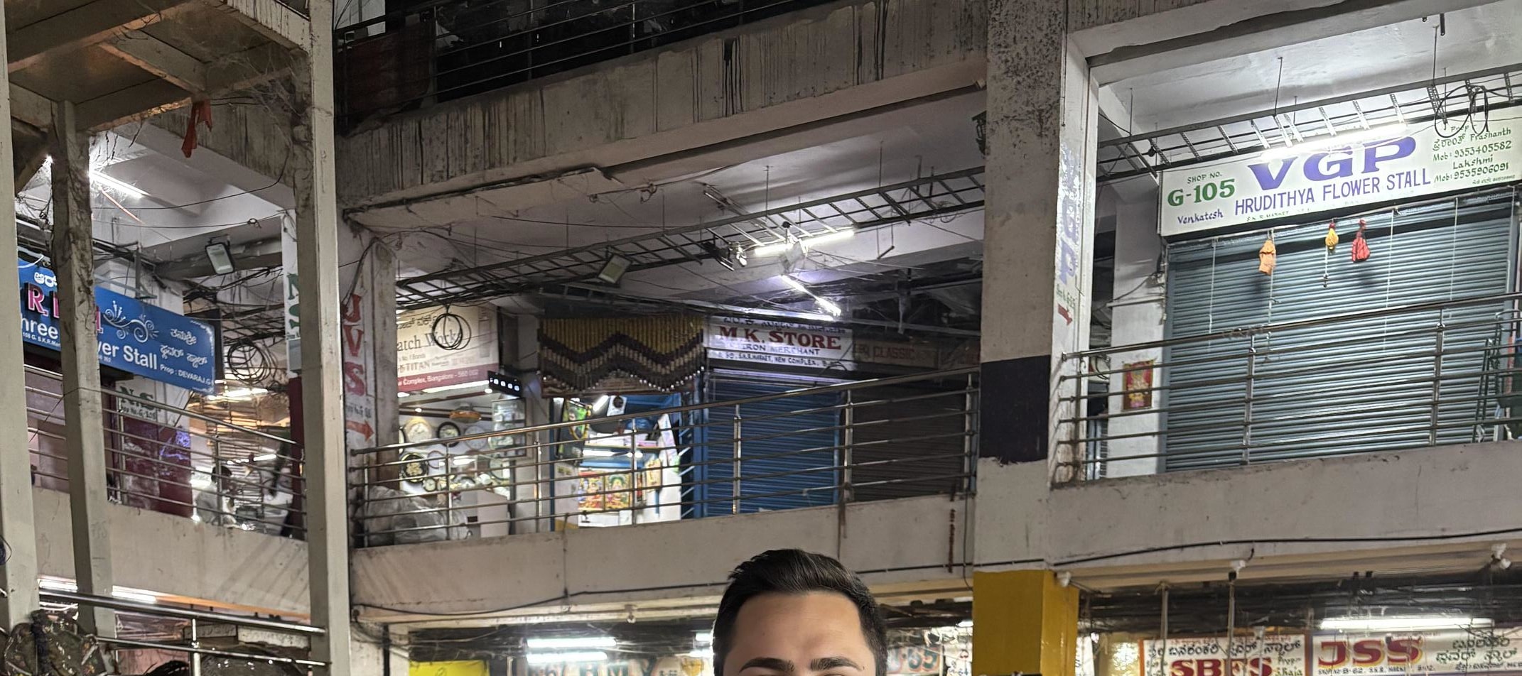 Bangalore : Evening Food Street Walk and Market Visit