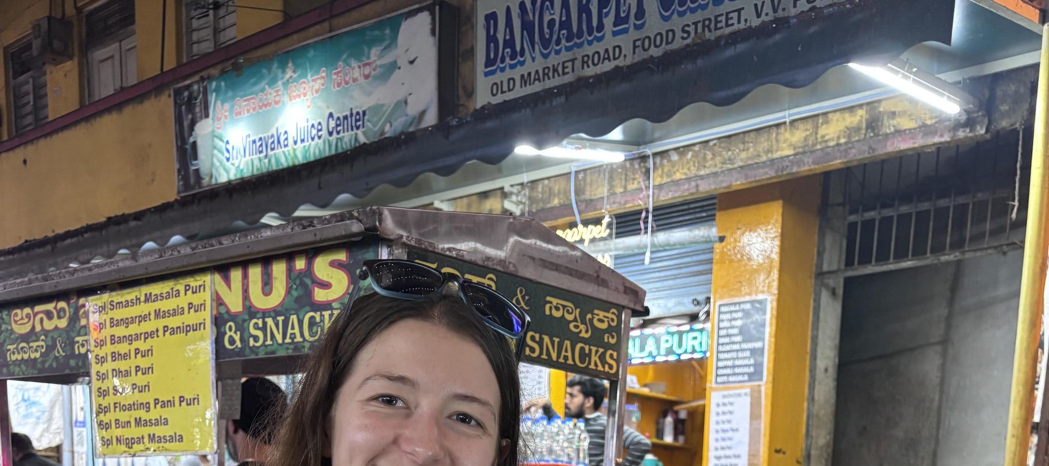 Bangalore : Evening Food Street Walk and Market Visit