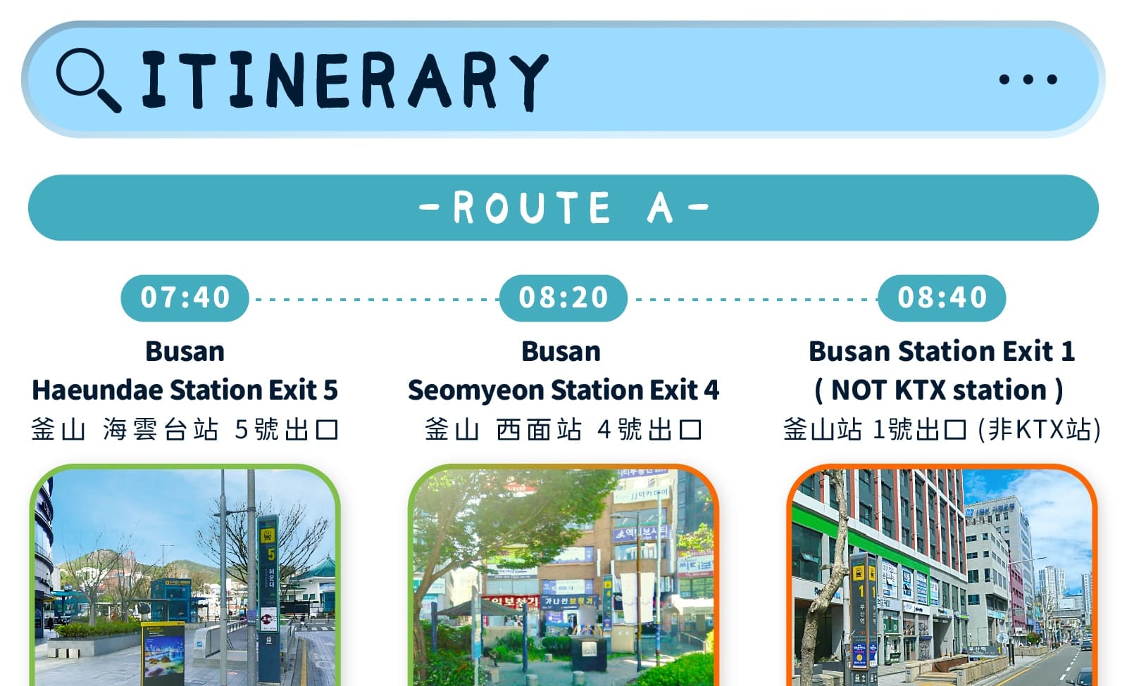 Busan City One day tour : Haeundae Sky Capsule, Beach Train, Skywalk