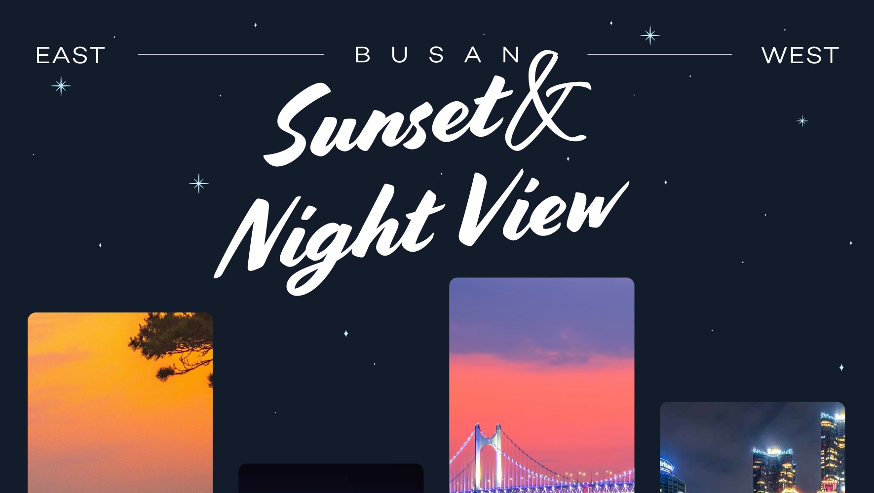 體驗釜山日落的魔力,當城市燈火亮起時——加入我們的旅行,探索城中最佳的日落和夜景地點! 體驗釜山日落的魔力,當城市燈火亮起時——加入我們的旅行,探索城中最佳的日落和夜景地點!