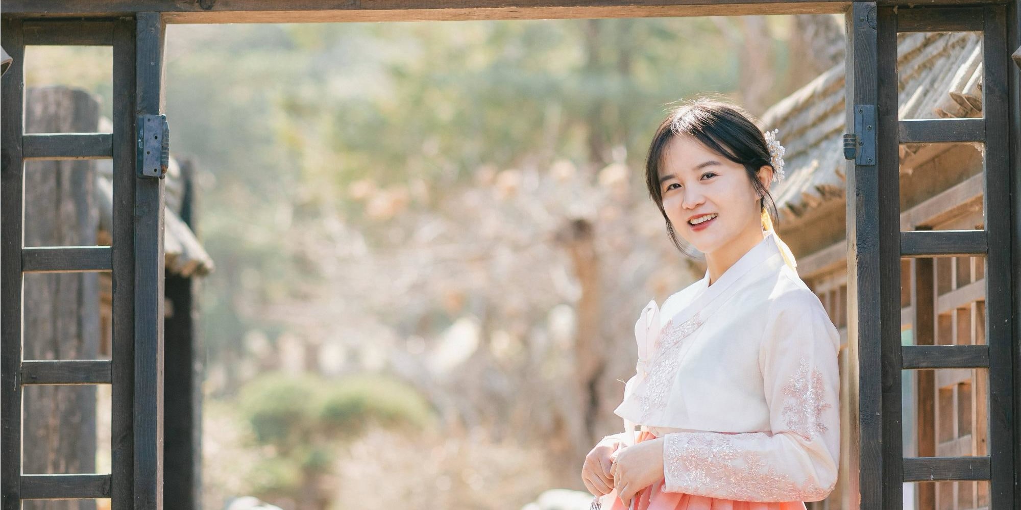 Even my foreign friends fell in love with hanbok at Nami Island.