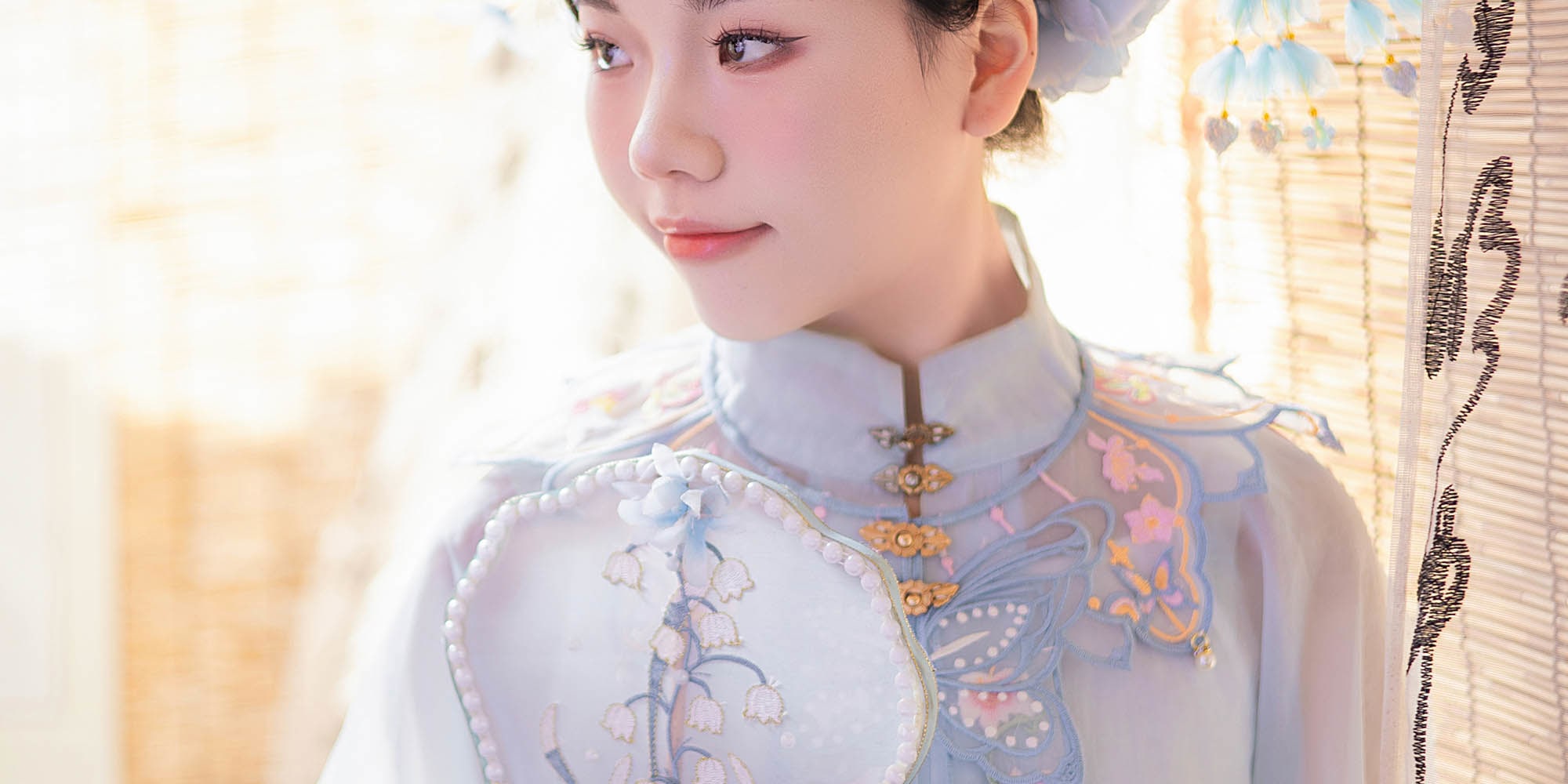 福建泉州簪花體驗+攝影跟拍（精緻妝造+單人簪花+任選服裝+精修美照+底片全送+多個拍照景點）