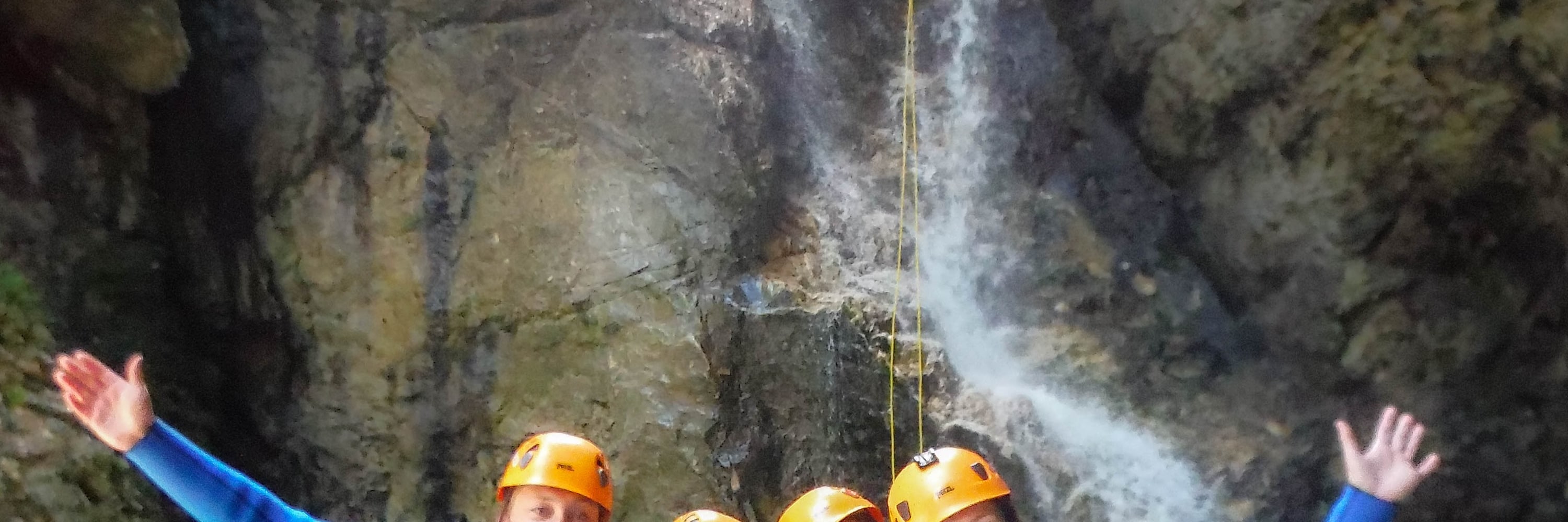 Extreme canyoning in Triglav national park