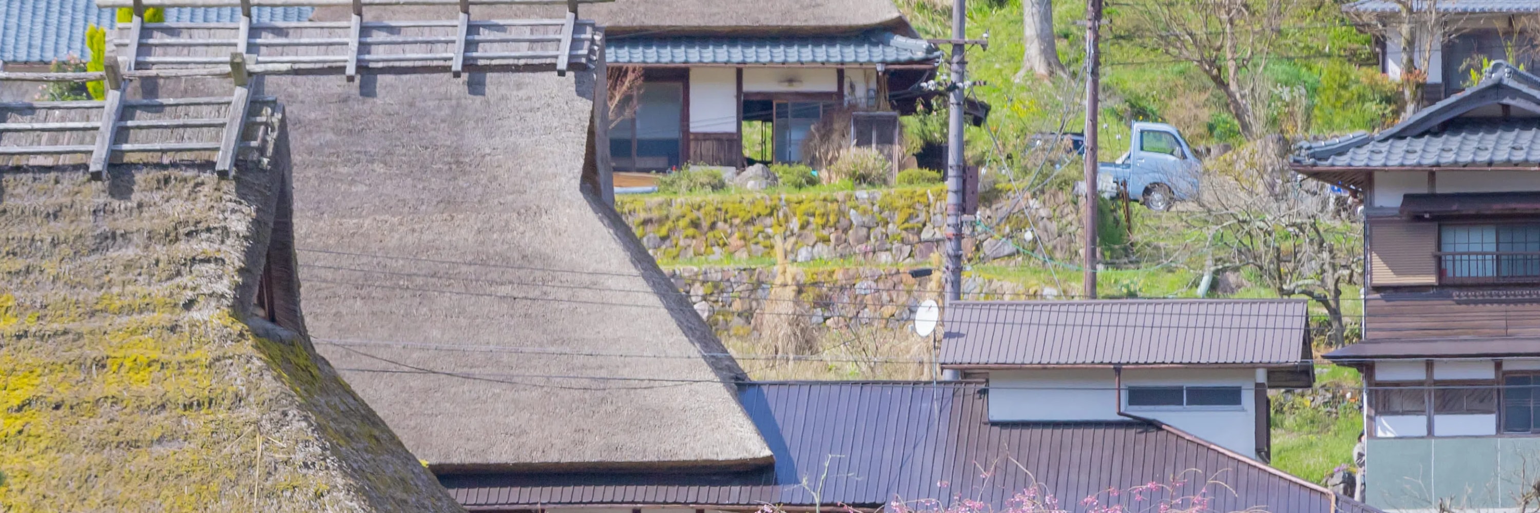 Amanohashidate, Ine Funaya, and Kyoto Gassho Village Miyama Thatched House No Sato Day Tour | Depart from Osaka