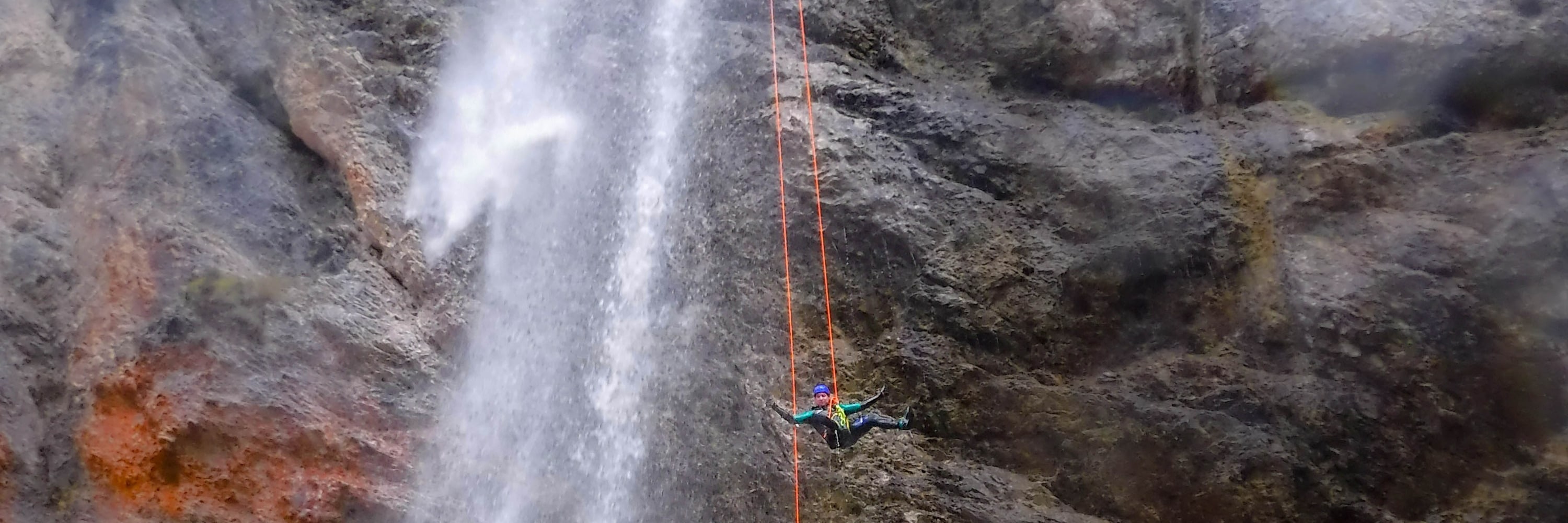 Extreme canyoning in Triglav national park