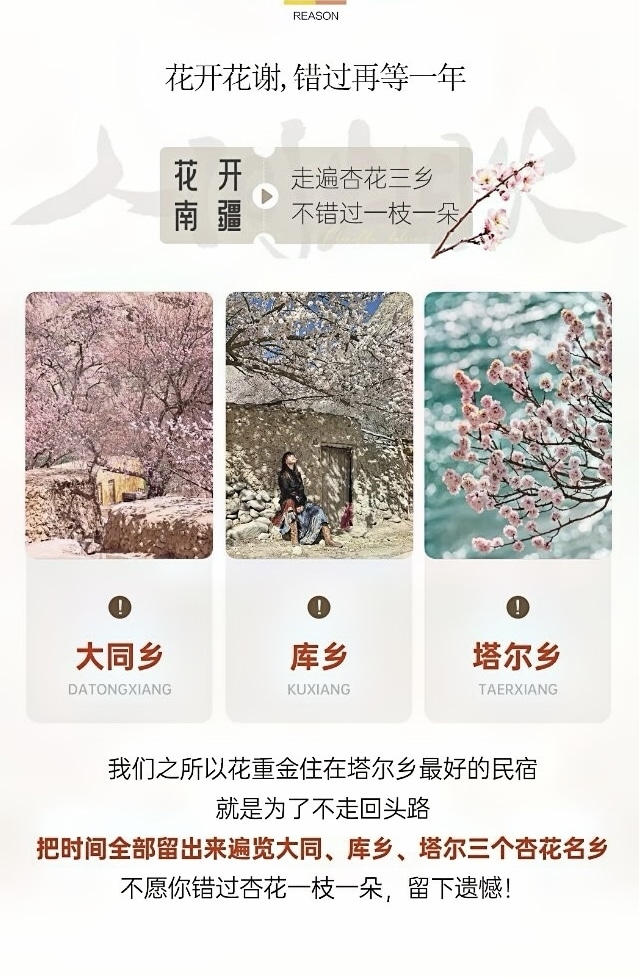 新疆煙火南疆7日（塔爾鄉杏花村+大同鄉+星空煮茶+塔吉克婚禮+慕士塔格冰川+白沙湖+盤龍古道+木吉火山口+喀拉庫勒湖+喀什古城）