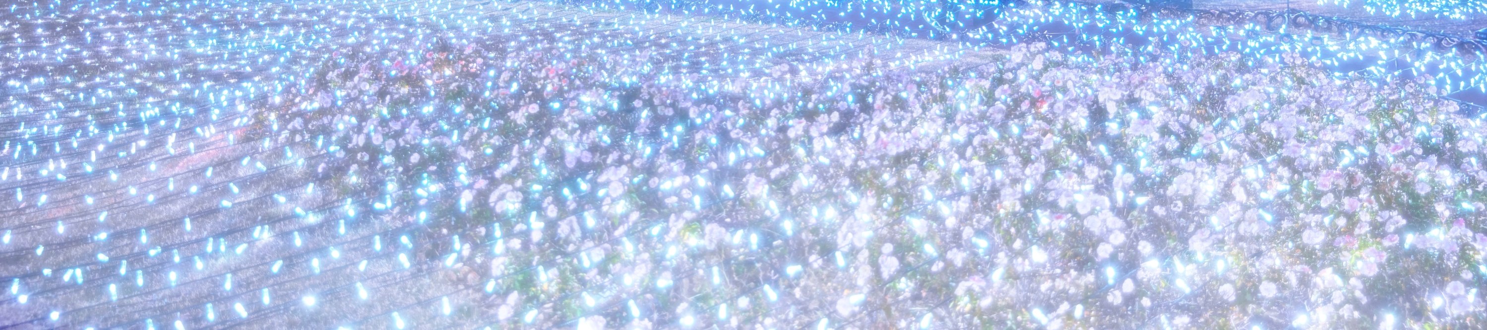 [銀白燈飾] 銀白色的世界盛大展開，璀璨奪目