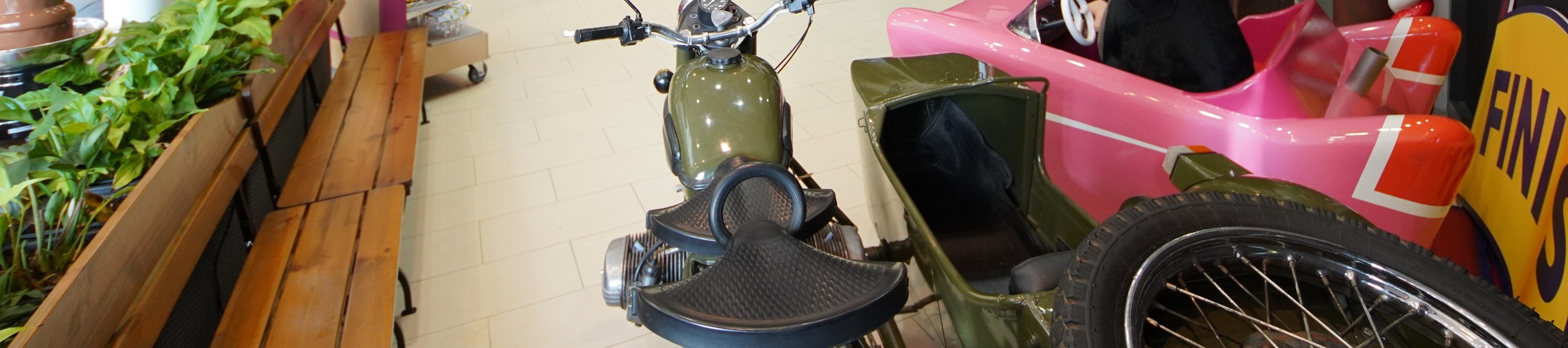 Explore vintage chocolate machines on display.
