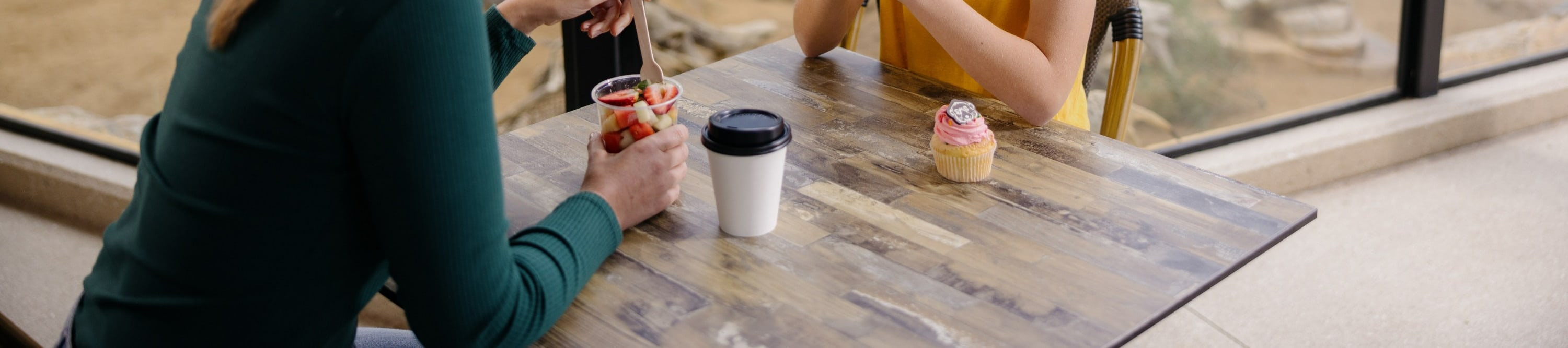 Enjoy a delicious meal at the Burrow Café, surrounded by the park’s serene atmosphere