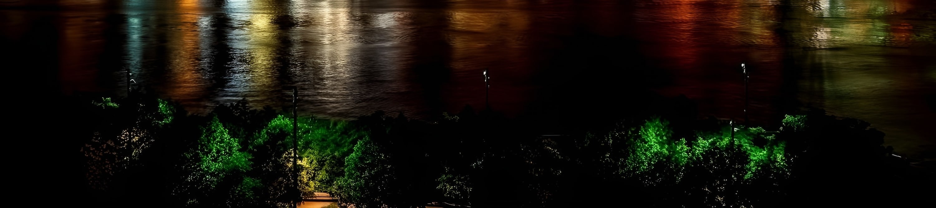 欣賞曼哈頓天際線在哈德遜河中的倒影