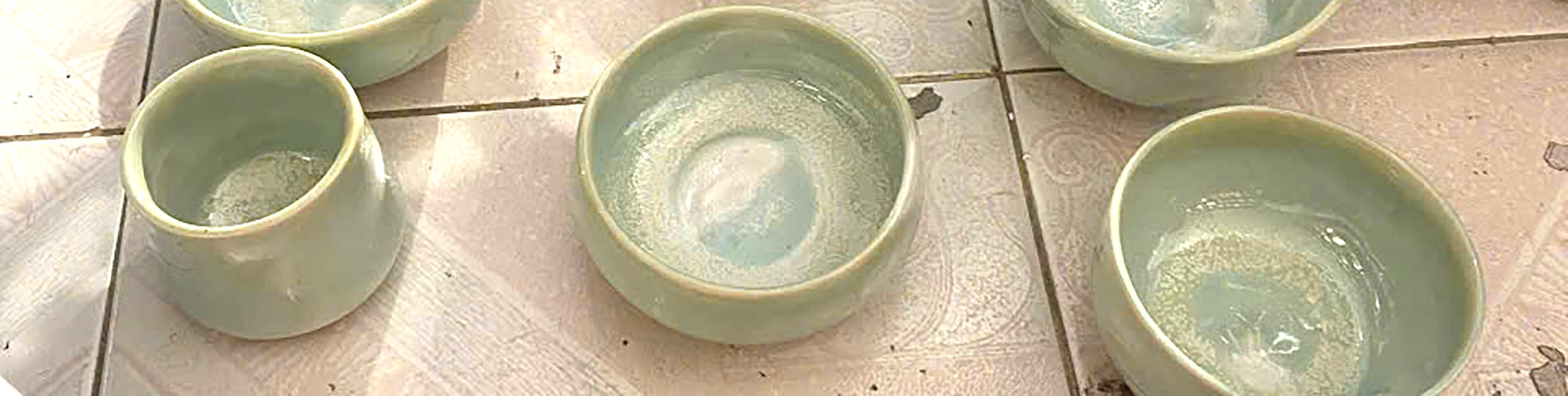 After firing pottery products you made