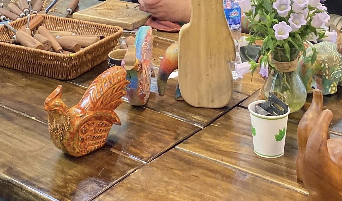 Moc Thon Hanoi: Wood Carving Workshop in a Tranquil Hidden Villa - Thumbnail 49