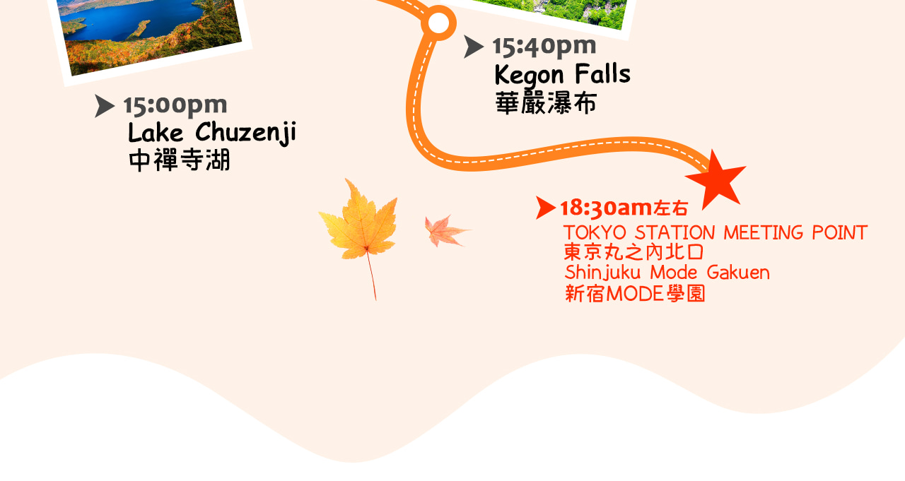 一圖看懂日光山水秘境小旅行：世界遺產、湖光山色與飛瀑紅葉交織的心靈療愈之旅。