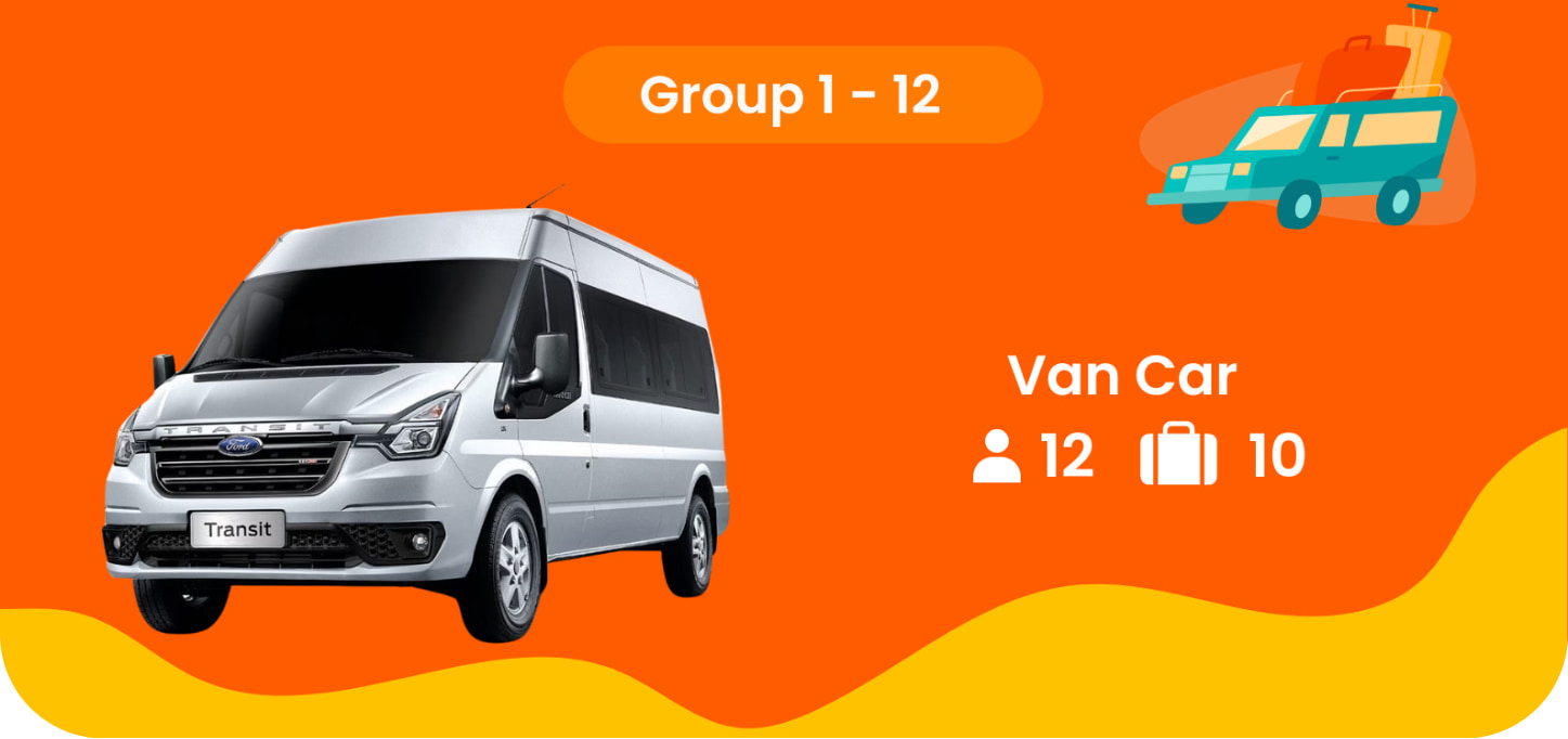 Disclaimer: Car type might be different from what you get upon booking but it will be similar depends on your group