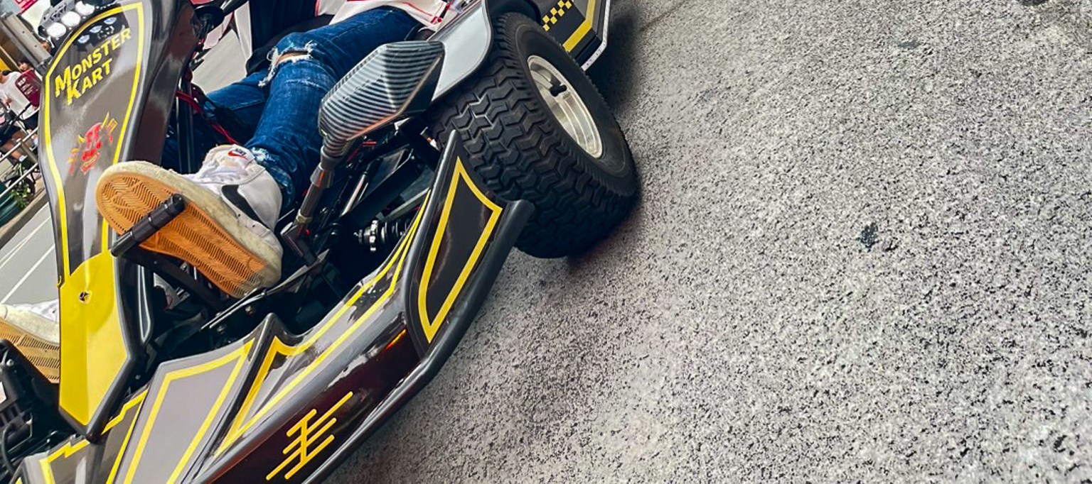 Monster Kart: Through Shibuya to Harajuku in an Original Kart!