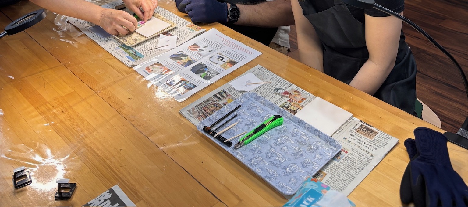 沖繩：那霸手工藝體驗漆筷架製作