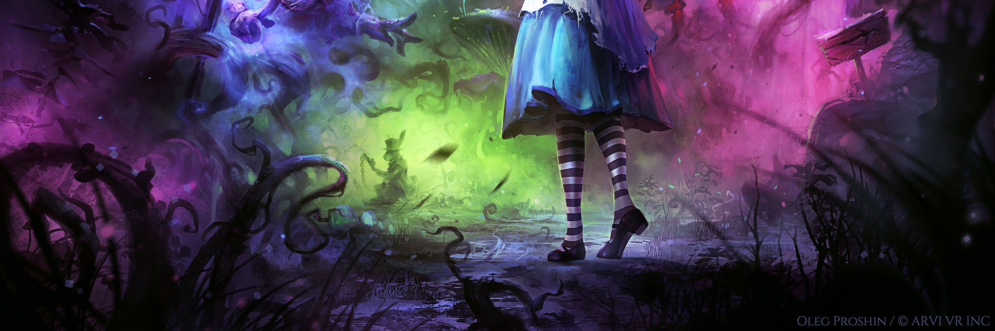 VR escape room Alice - fantasy, fairy tale