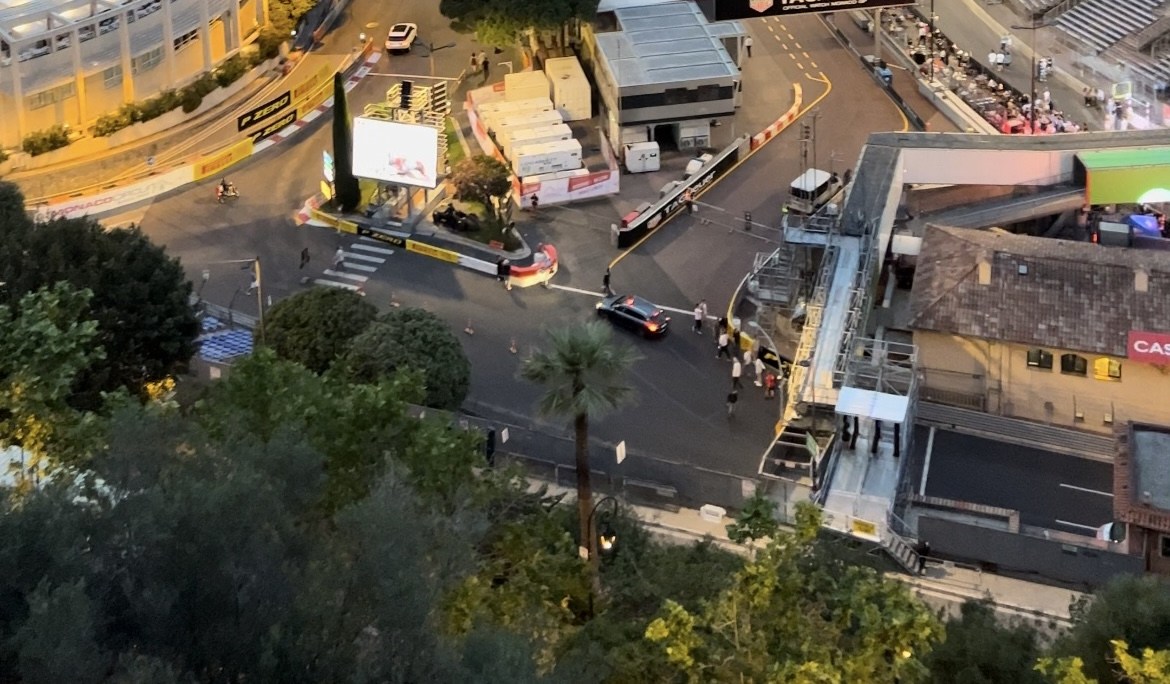 Monaco during the time of the Monaco Grand Prix.