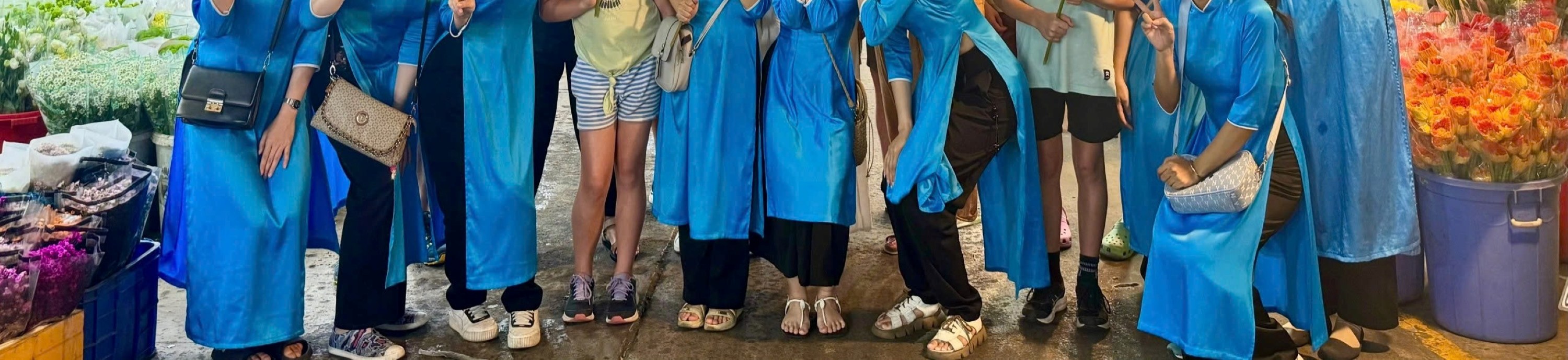西貢奧黛摩托車美食觀光之旅