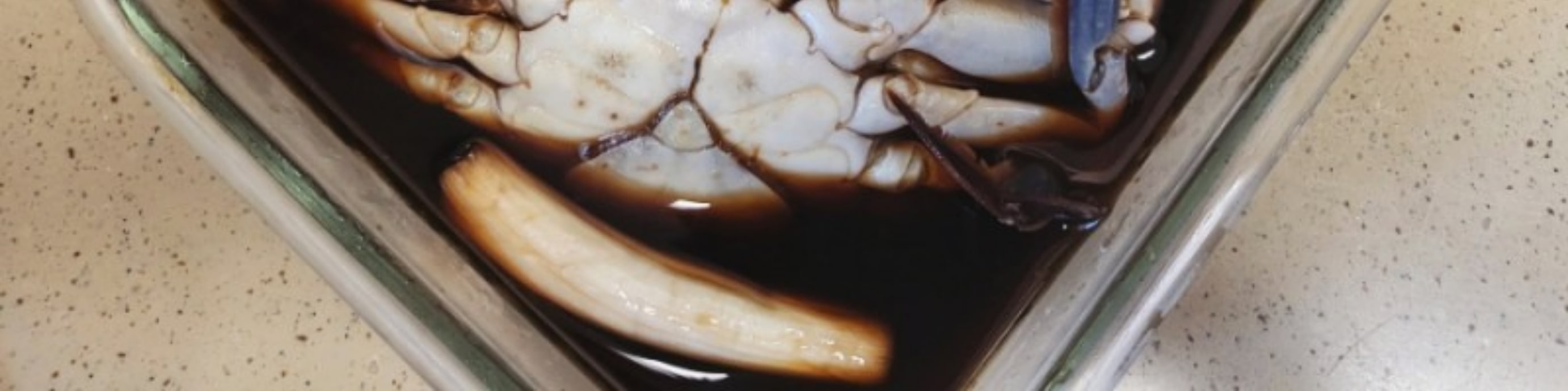 Marinated crab with soy sauce