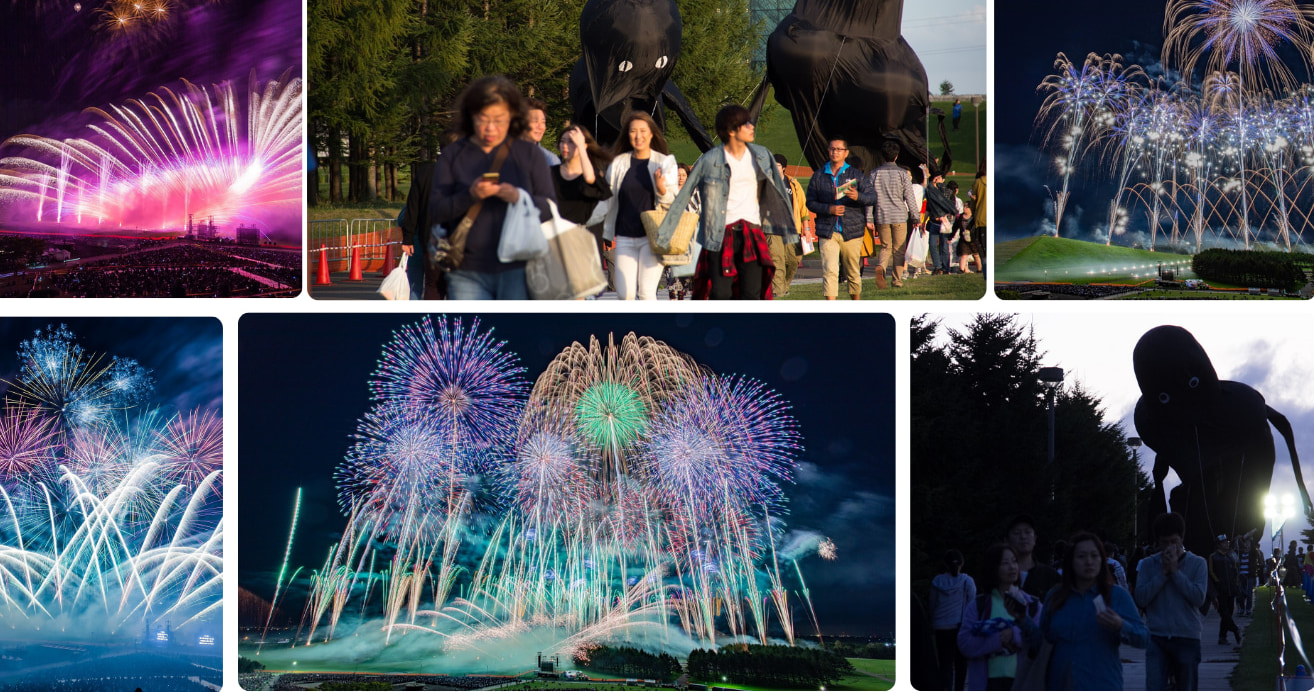 2025北海道莫埃來沼藝術煙火大會（Moerenuma Art Fireworks）之旅