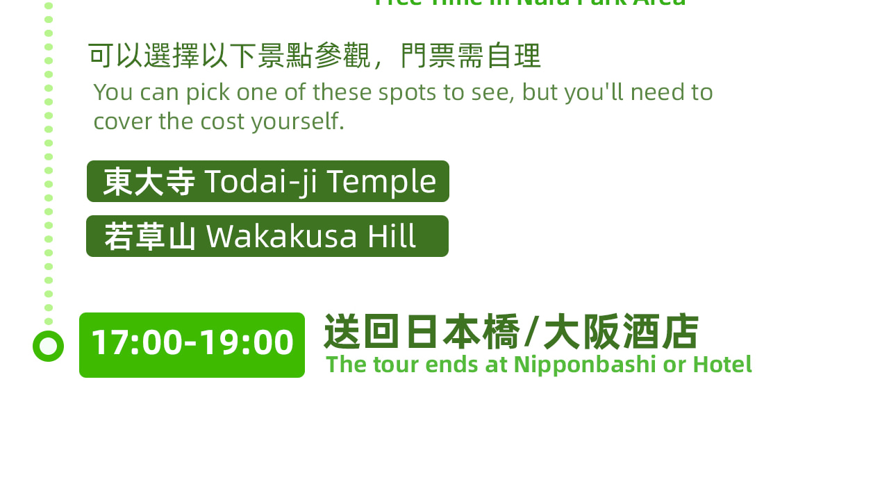 [4~9 Person Small Group] Uji & Nara Day Tour丨Byodo-in Temple & Matcha Omotesando Street & Toshodai-ji Temple & Nara Park丨Optional Osaka Hotel Pick-up & Drop-off丨Round Trip from Osaka丨Chinese Service