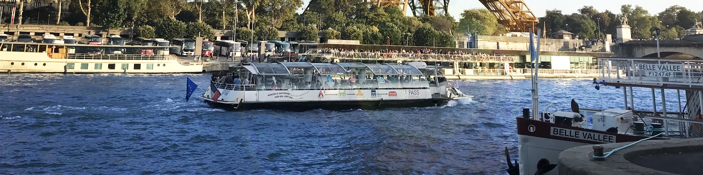 巴黎塞納河隨上隨下遊船之旅（Batobus 提供）