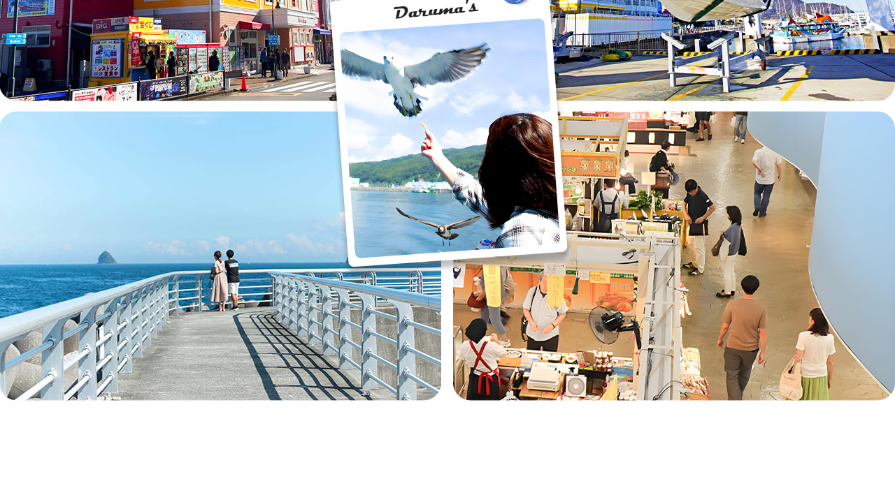 熱海·伊東｜大室山 (含纜車) · 陽光海濱線·城崎海岸·馬琳小鎮一日遊｜新宿出發