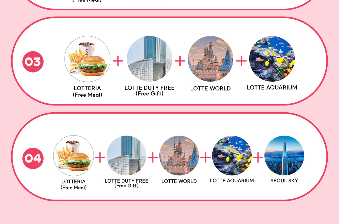 愛寶樂園 & 首爾樂天世界探險 & 城市熱門景點多天遊